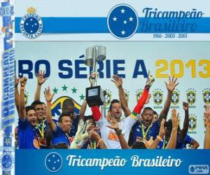 yapboz Cruzeiro, Brezilya Futbol şampiyonanın 2013 yılında şampiyon. Brasileirão 2013